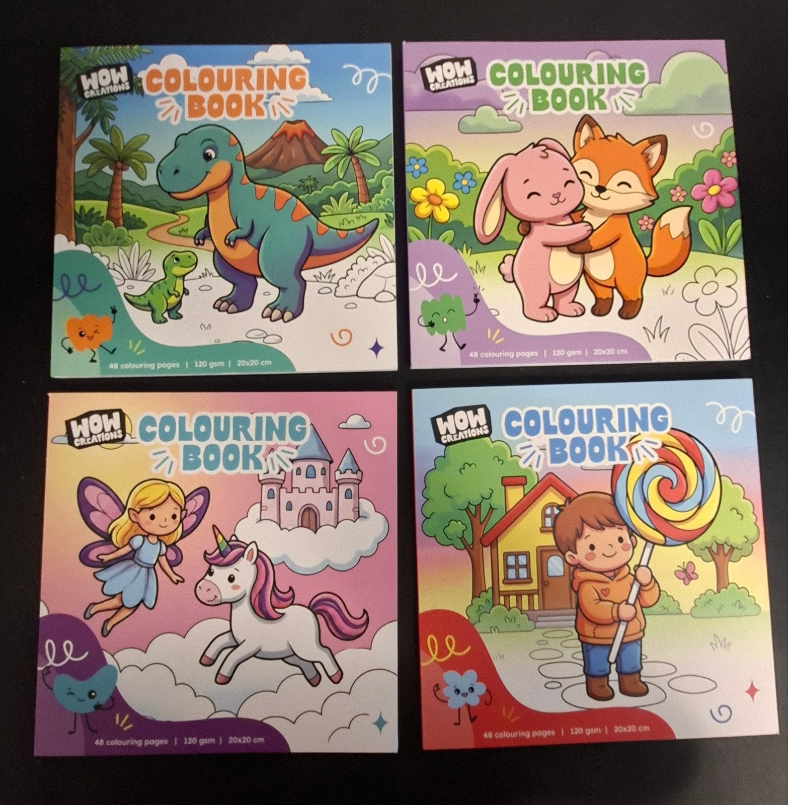 WOW Colouring Books - 4 stuks, Ophalen of Verzenden, Nieuw