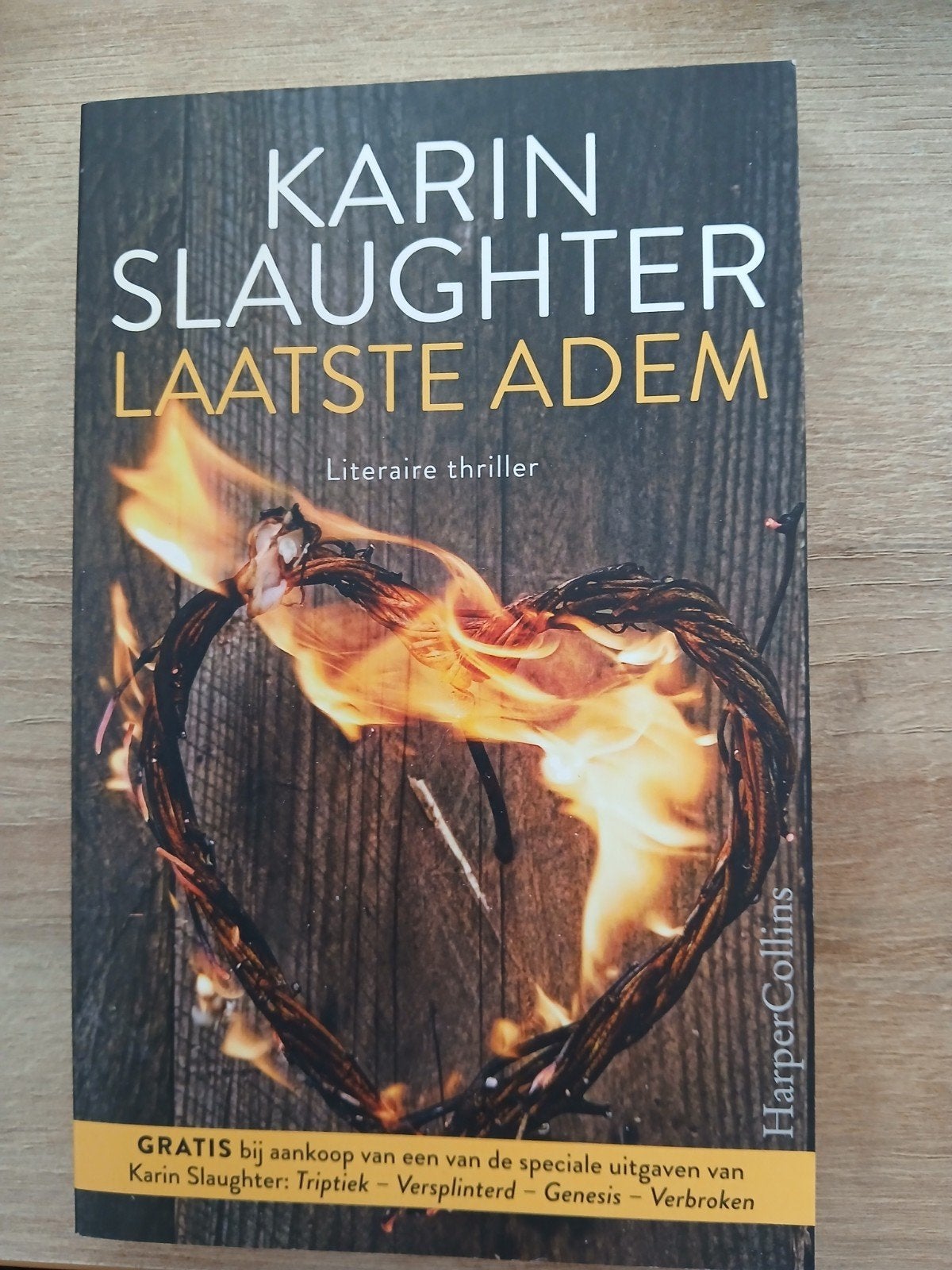 Karin Slaughter laatste adem, Boeken, Ophalen of Verzenden, Zo goed als nieuw, Karin Slaughter
