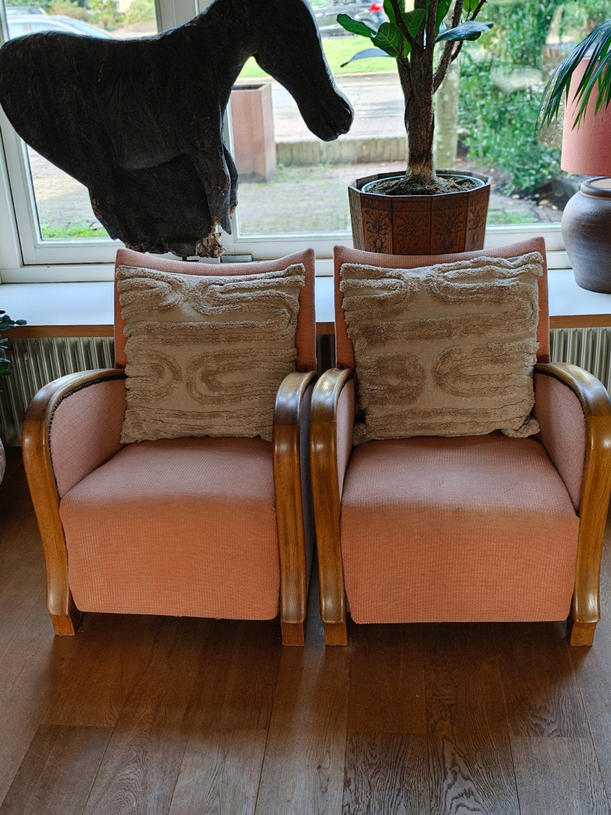 vintage  dames stoeltjes, Huis en Inrichting, Ophalen, Gebruikt, Minder dan 75 cm, 50 tot 75 cm