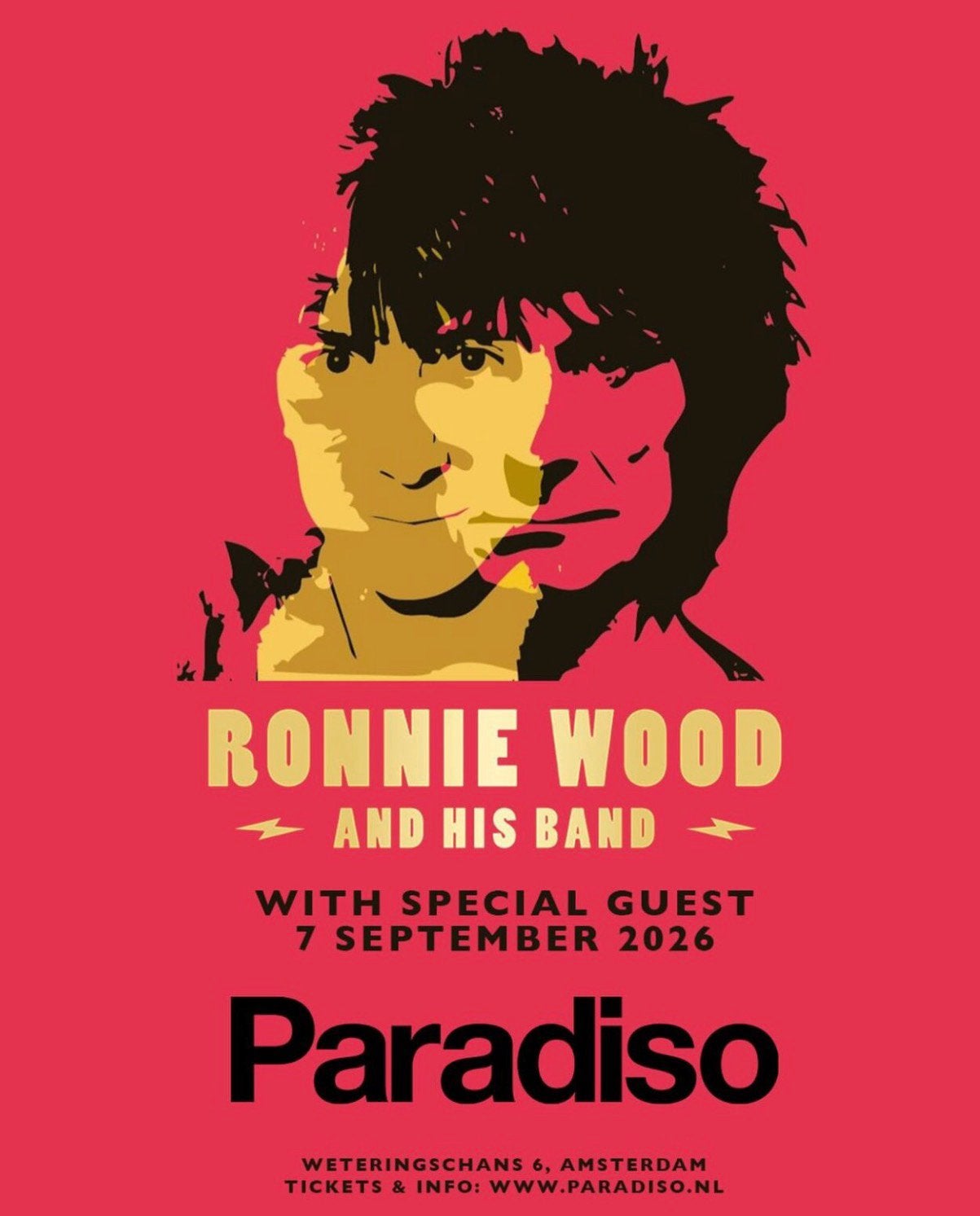 Ronnie Wood Paradiso 8 September EUR 150,-, Tickets en Kaartjes, Twee personen, September