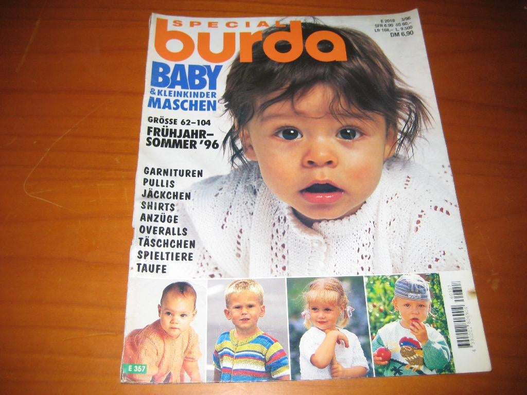 Burda: Baby- und Kleinkindermaschen, Boeken, Ophalen of Verzenden, Zo goed als nieuw, Breien en Haken