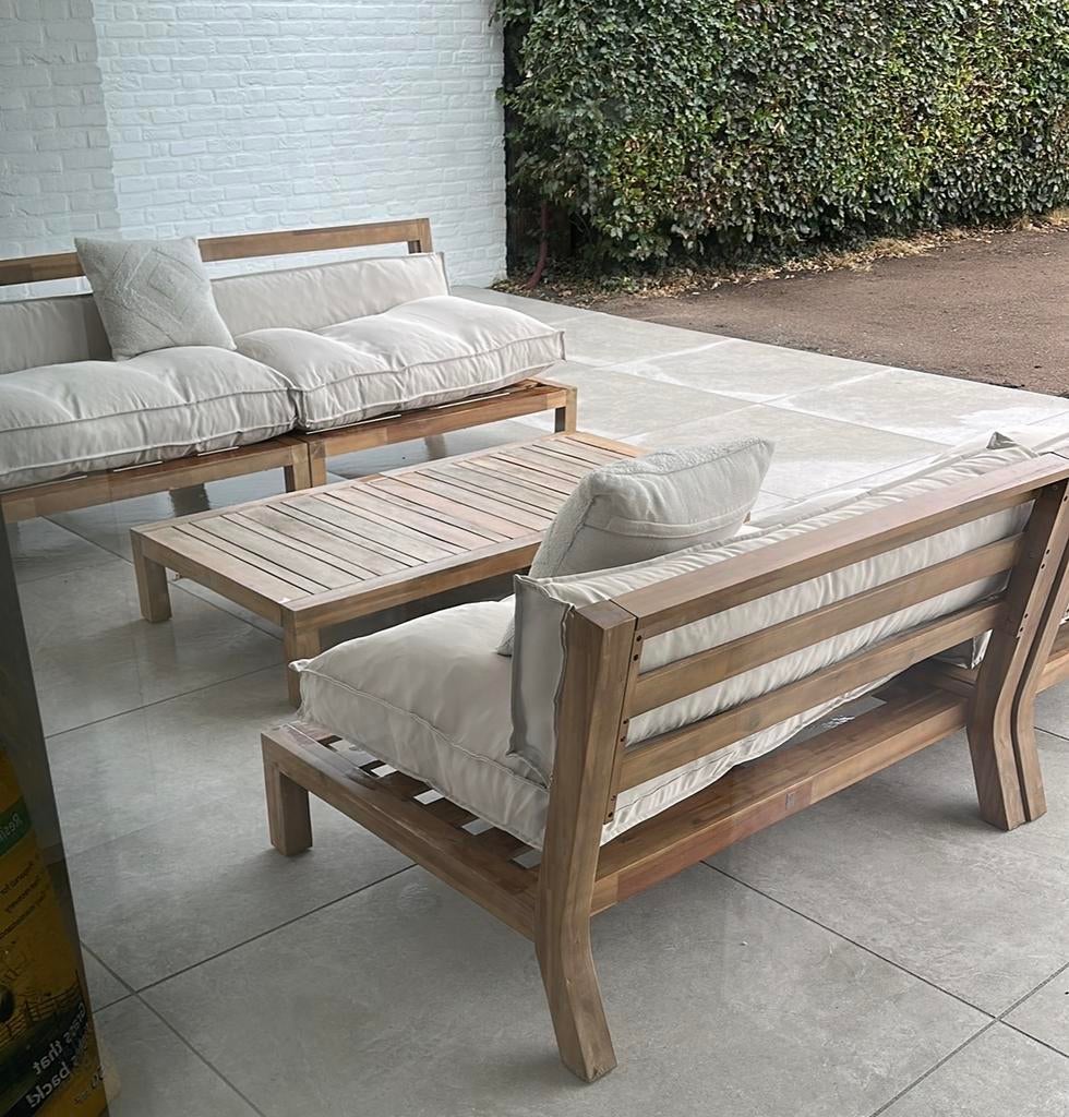 Bardi loungekussens 4 sets, Ophalen, Zo goed als nieuw