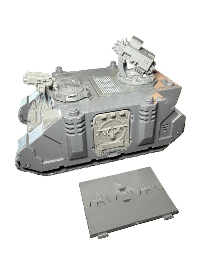 Warhammer 40K Space Marine Blood Angels Razorback Rhino, Hobby en Vrije tijd, Wargaming, Zo goed als nieuw, Warhammer, Ophalen of Verzenden