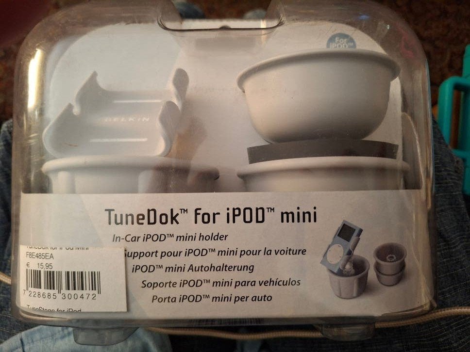 Belkin TuneDok voor iPod Mini - In-Car houder, Audio, Tv en Foto, Mp3-spelers | Apple iPod, Mini, Nieuw, Zilver, Minder dan 2 GB