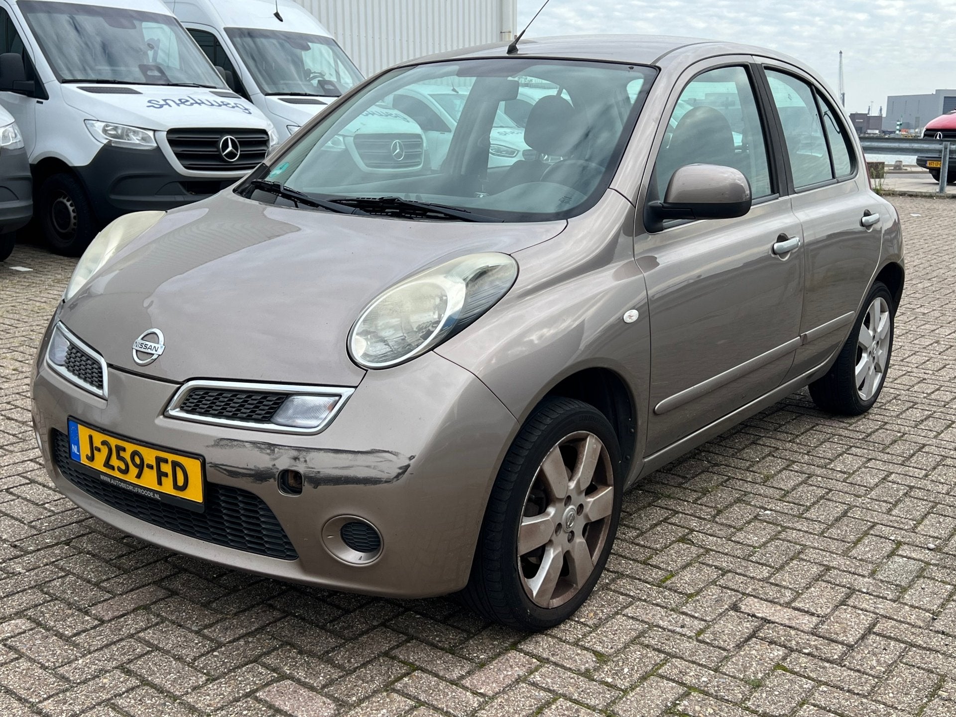 Nissan Micra 1.2 Mix|136000KM|Airco|5 Deurs|, Dealer onderhouden, Stof, Gebruikt, 4 cilinders