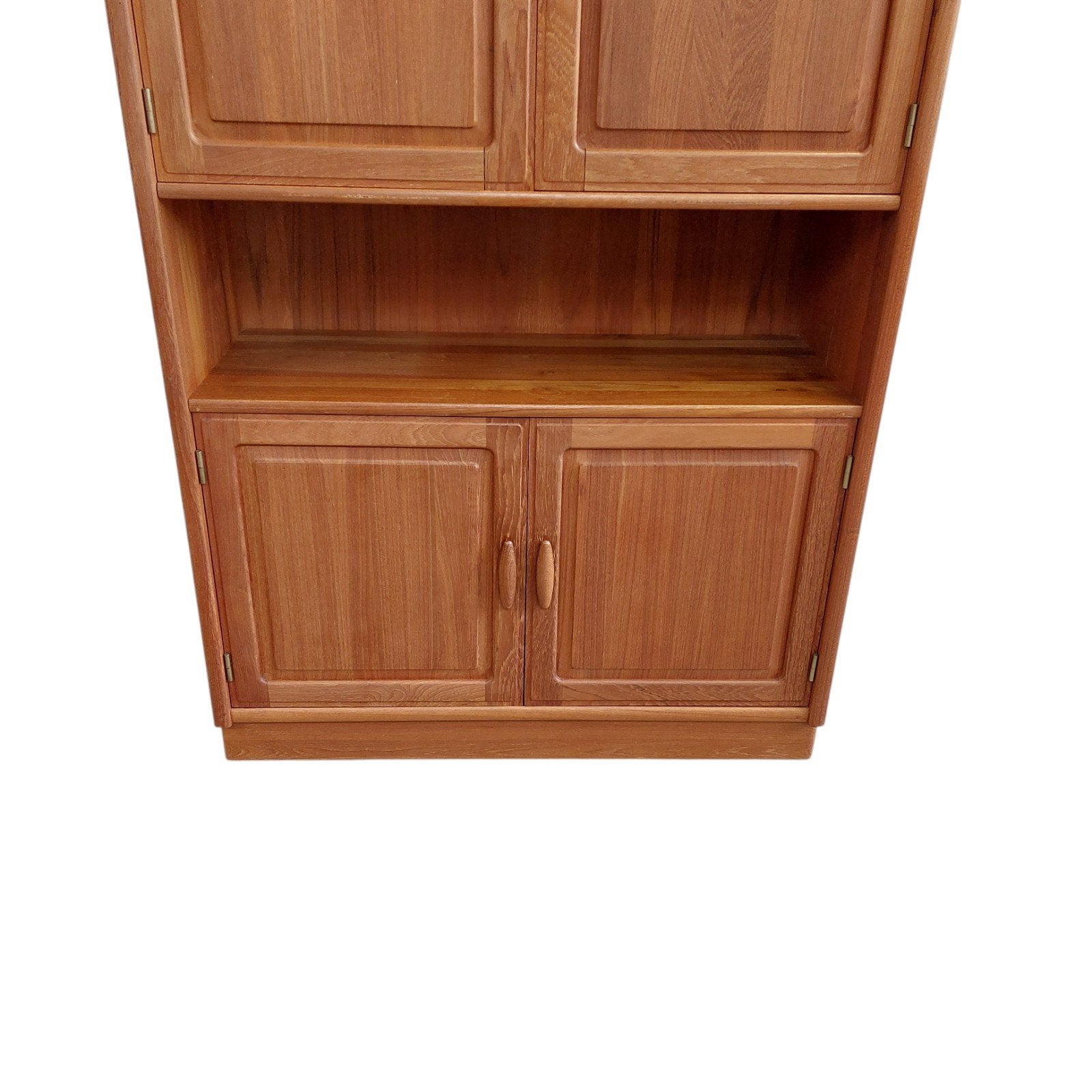 Vintage teakhouten Dyrlund boogkast, wandmeubel, Ophalen, 200 cm of meer, Dyrlund, Minder dan 150 cm