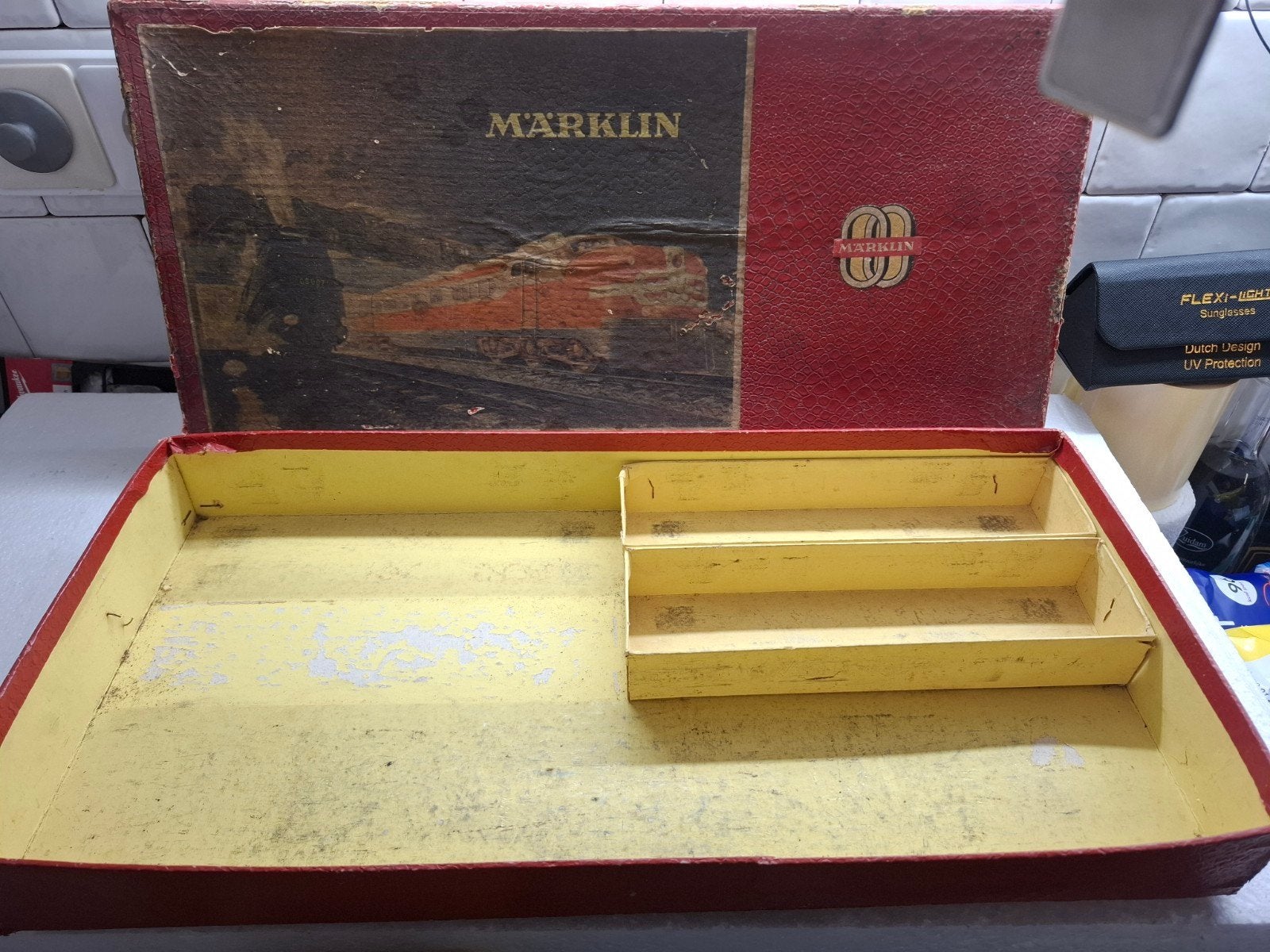 marklin lege begin set jaren 50, Wisselstroom, Ophalen of Verzenden, Analoog, Märklin