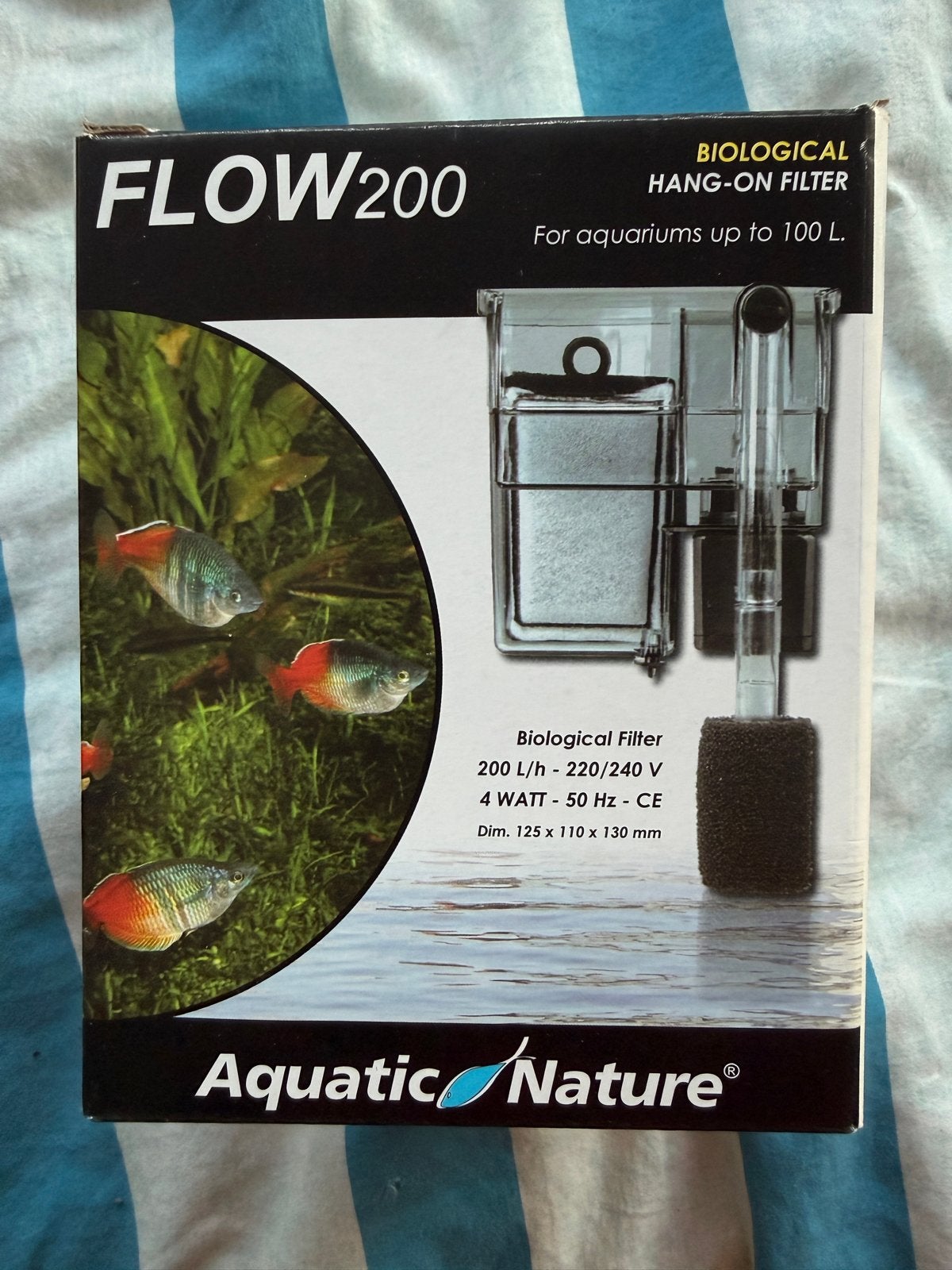 Aquatic nature flow 200, hang on filter nieuw, Ophalen of Verzenden, Nieuw