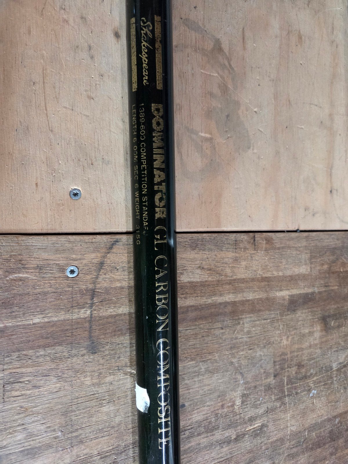 Shakespeare Dominator GL Carbon Composite Vaste Hengel, Ophalen, Gebruikt, Vaste hengel