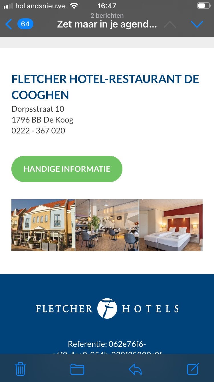 Hotelovernachting De Koog Texel