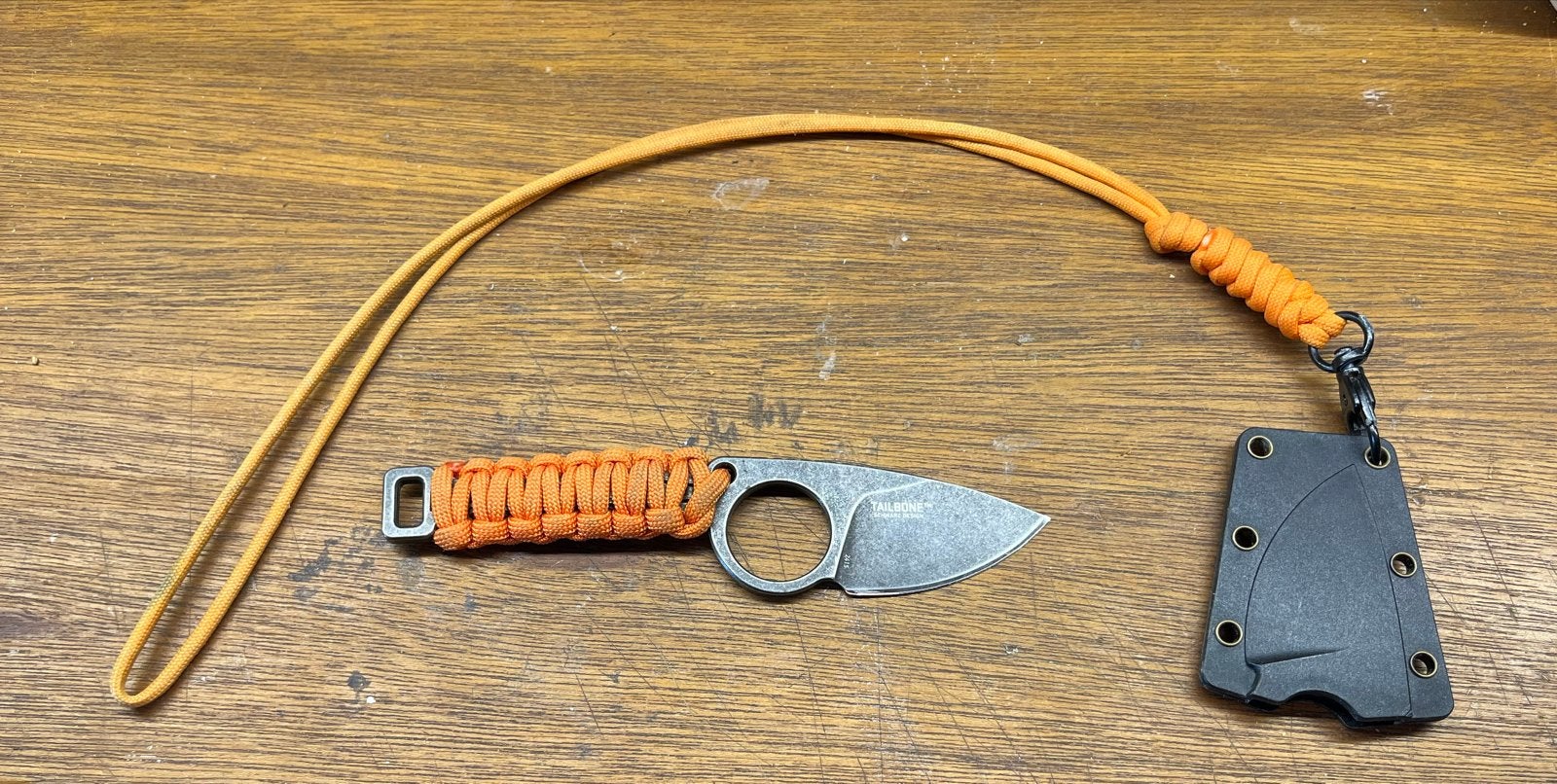 CRKT Tailbone Fixed Blade (2415) - T.J. Schwarz Design, Ophalen of Verzenden, Zo goed als nieuw