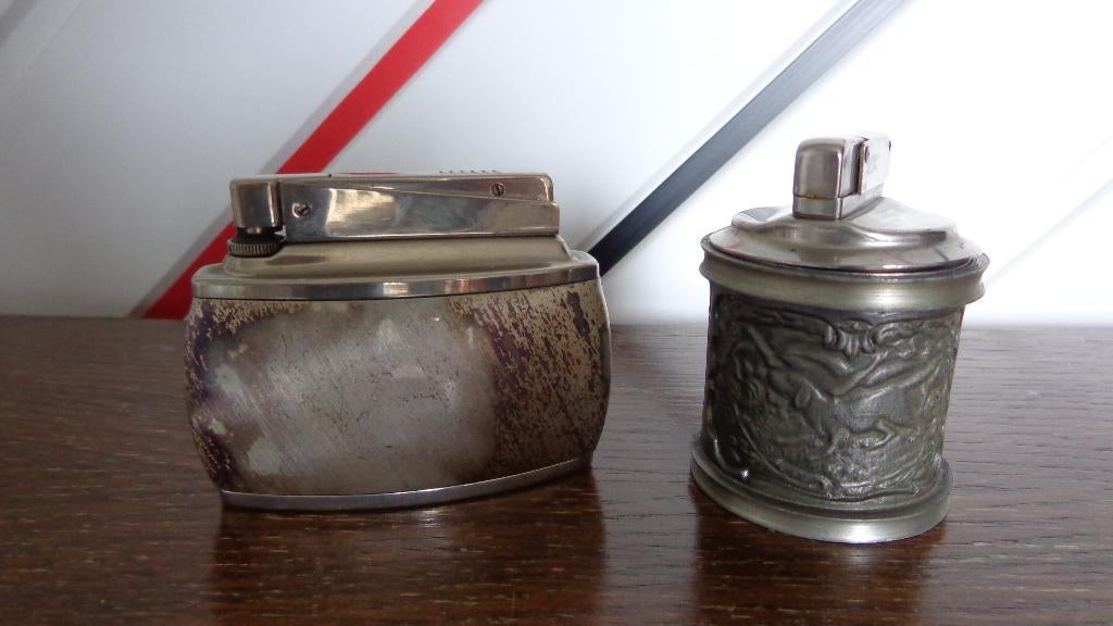 Vintage gasaanstekers gemerkt, Verzamelen, Ophalen, Gebruikt, Aansteker