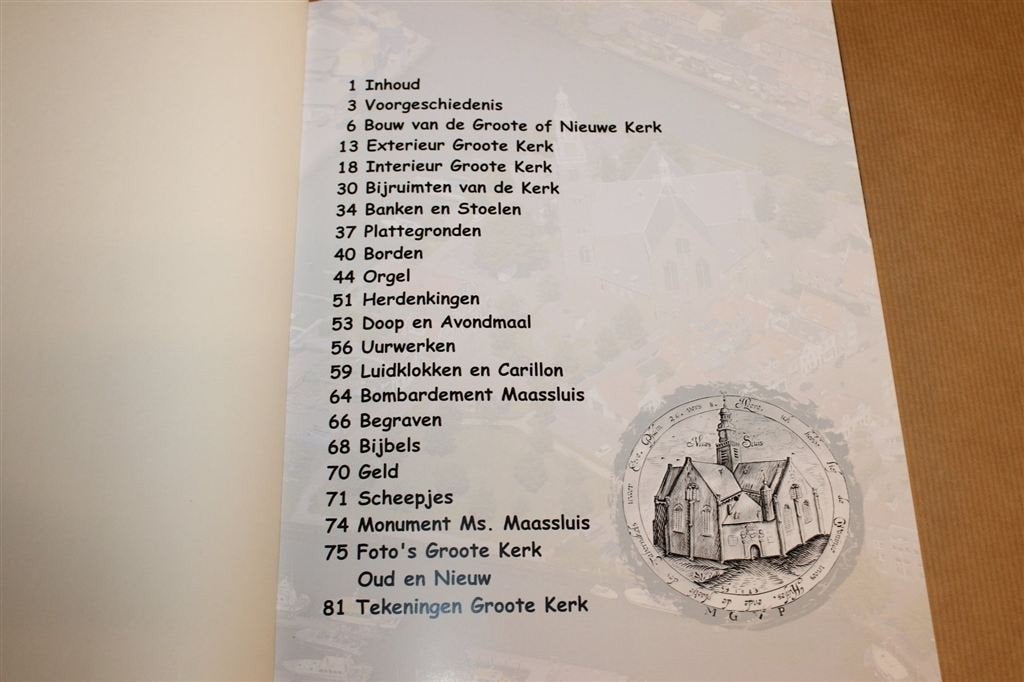 Groote Kerk Maassluis — Geschiedenis & Interieur Fotoboek, Boeken, Ophalen of Verzenden, Zo goed als nieuw
