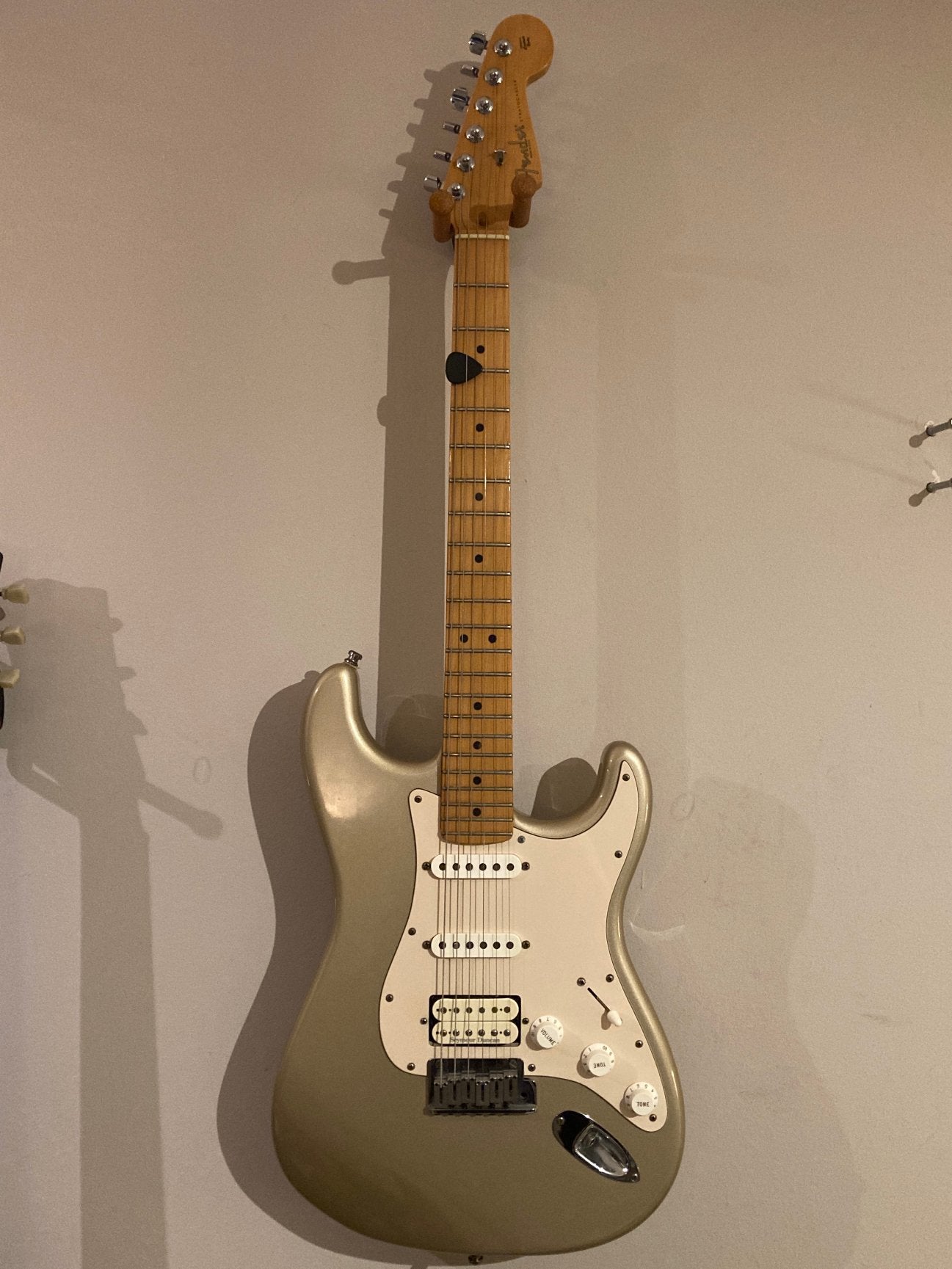 Fender Stratocaster USA Lone Star bj. 2000, Ophalen, Zo goed als nieuw, Solid body, Fender