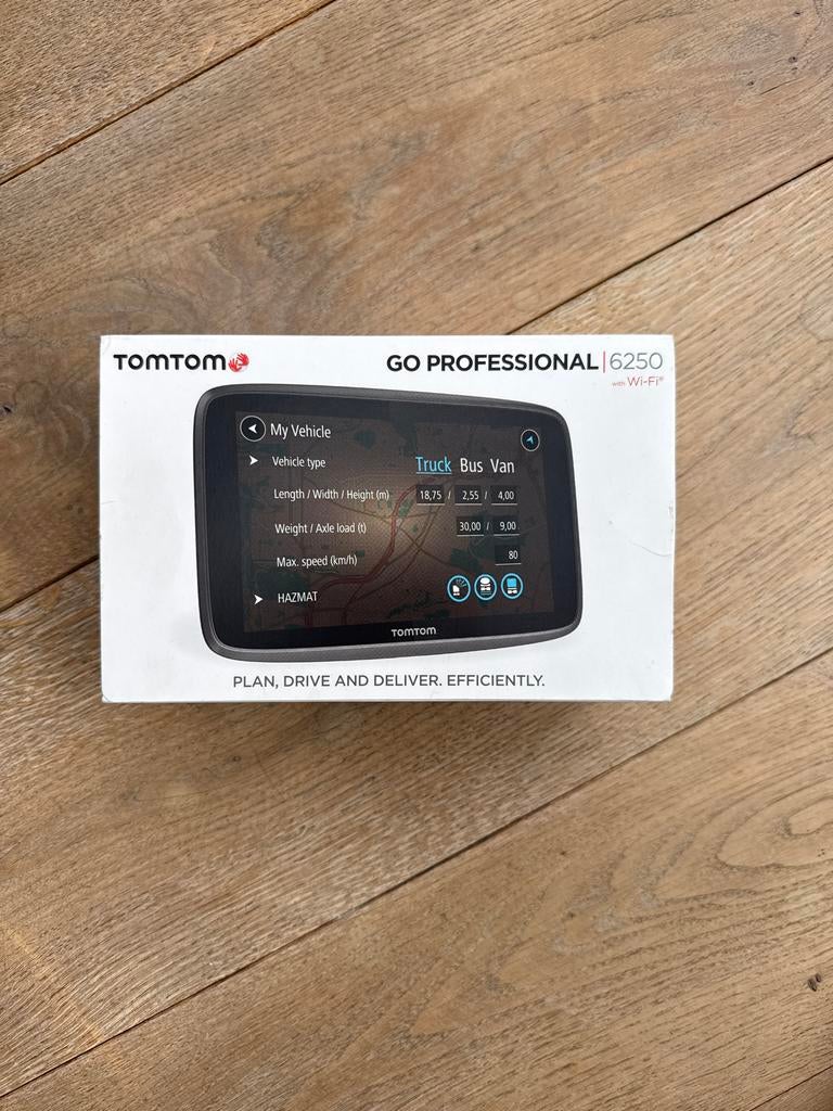 TomTom GO PROFESSIONAL 6250 Navigatiesysteem, Auto diversen, Autonavigatie, Ophalen, Zo goed als nieuw