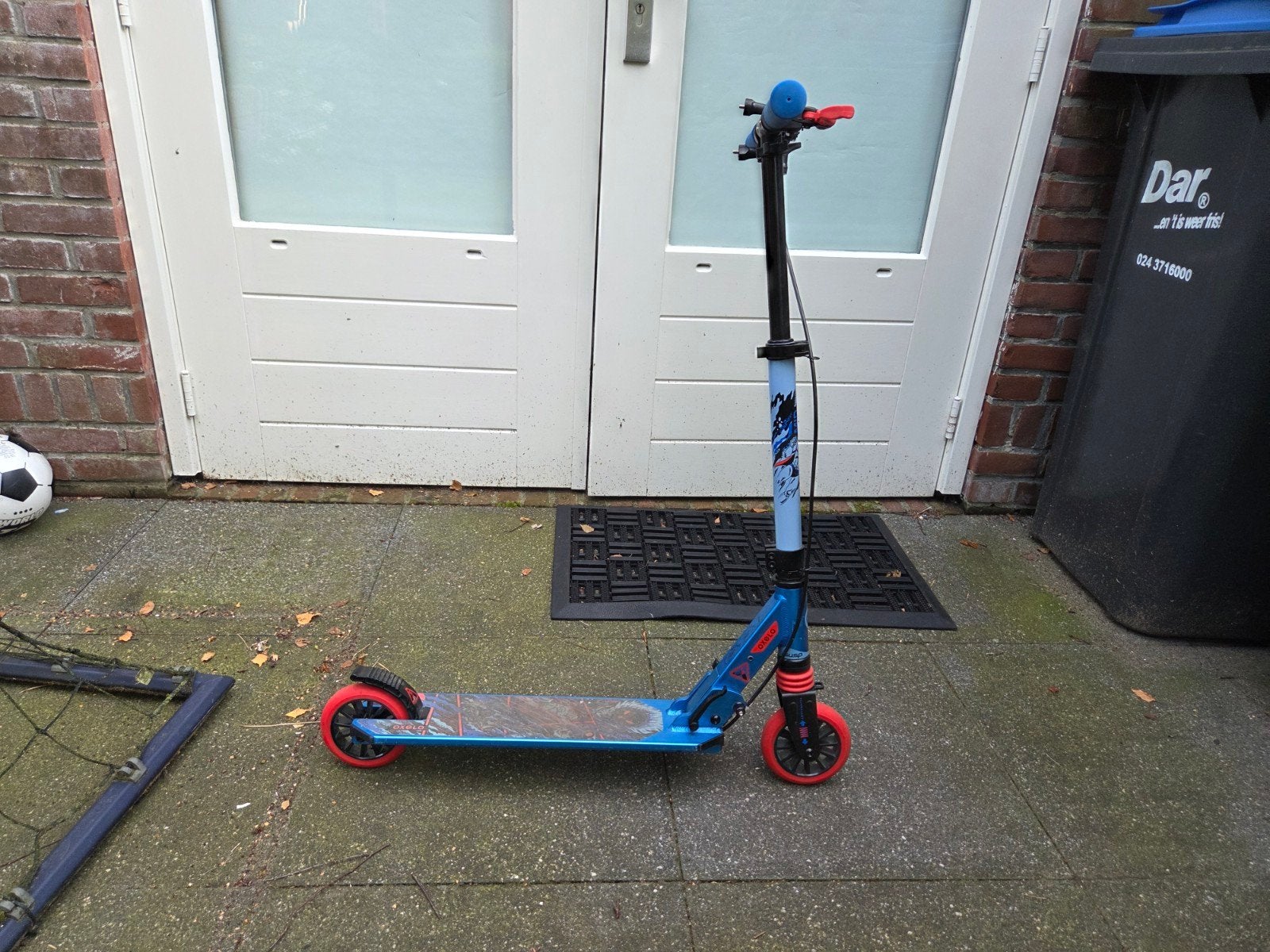 Oxelo Stuntstep - Blauw met Rode accenten, Ophalen of Verzenden