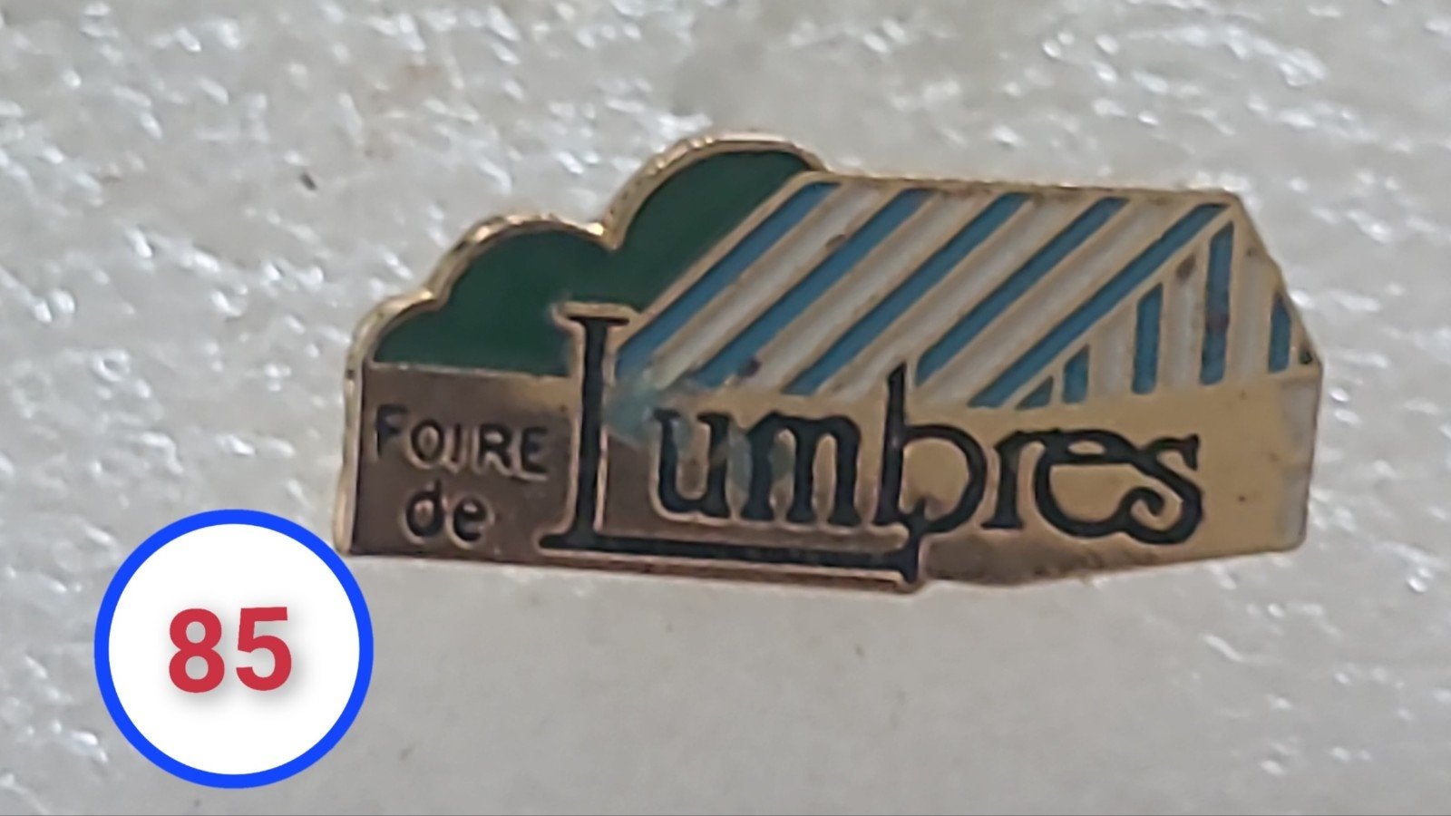 Vintage Pin 'Foire de Lumbres' - Verzamelobject, Verzenden