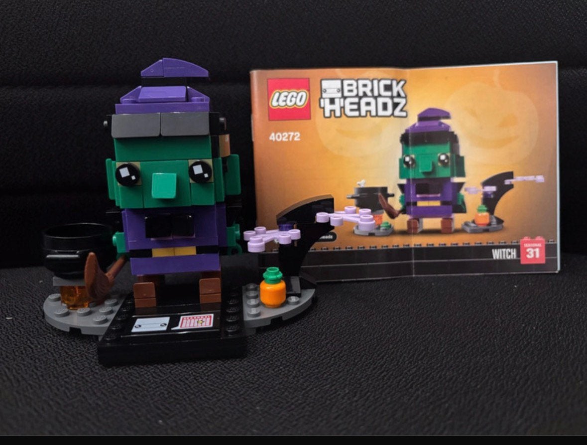 Lego Brick Headz Halloween Heks  -40272, BrickHeadz, Lego, Ophalen of Verzenden, Zo goed als nieuw
