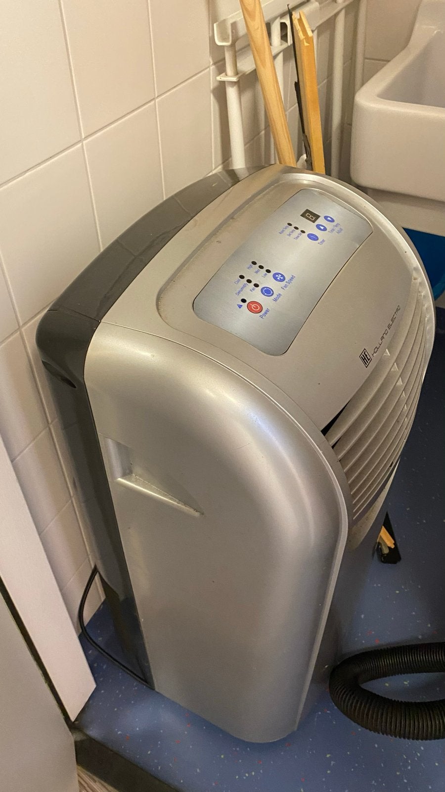 Defecte Holland Electro Mobiele Airco - Voor onderdelen, Witgoed en Apparatuur, Ophalen of Verzenden, Niet werkend, Koelen en Ontvochtigen
