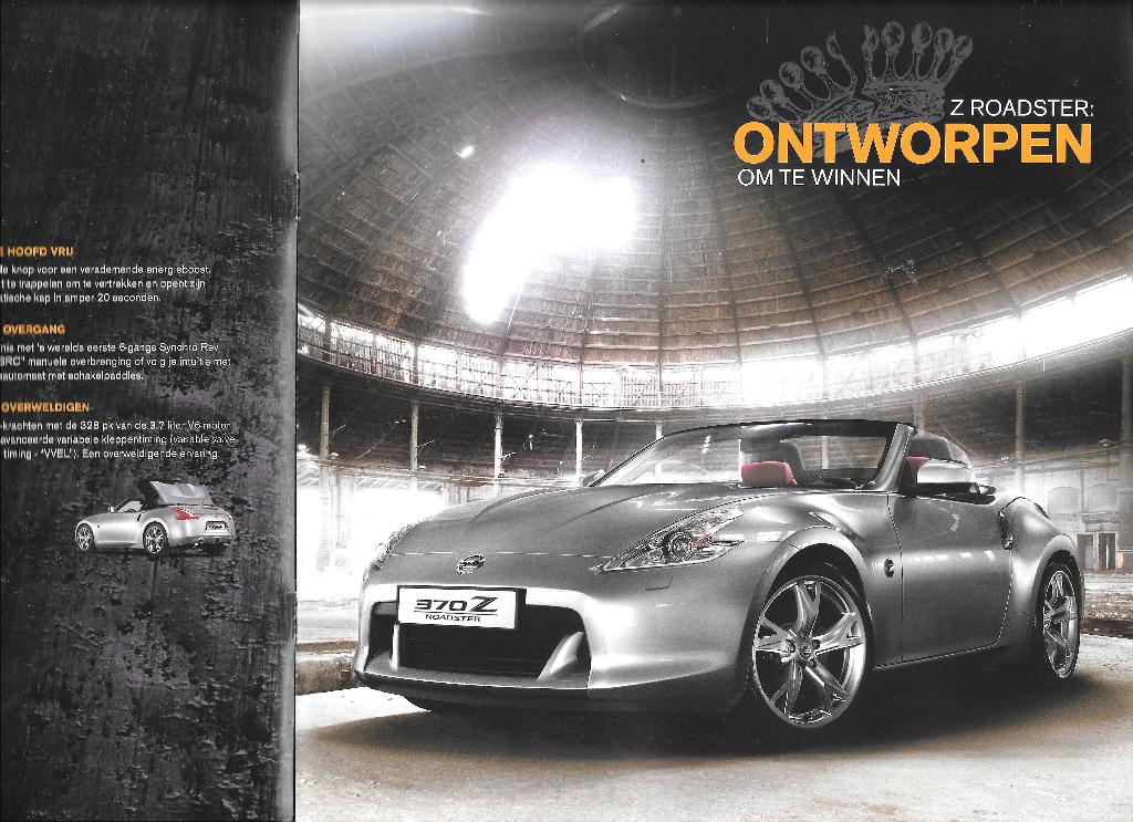 NISSAN 350 Z ROADSTER,  2012, Ophalen of Verzenden, Zo goed als nieuw, Nissan