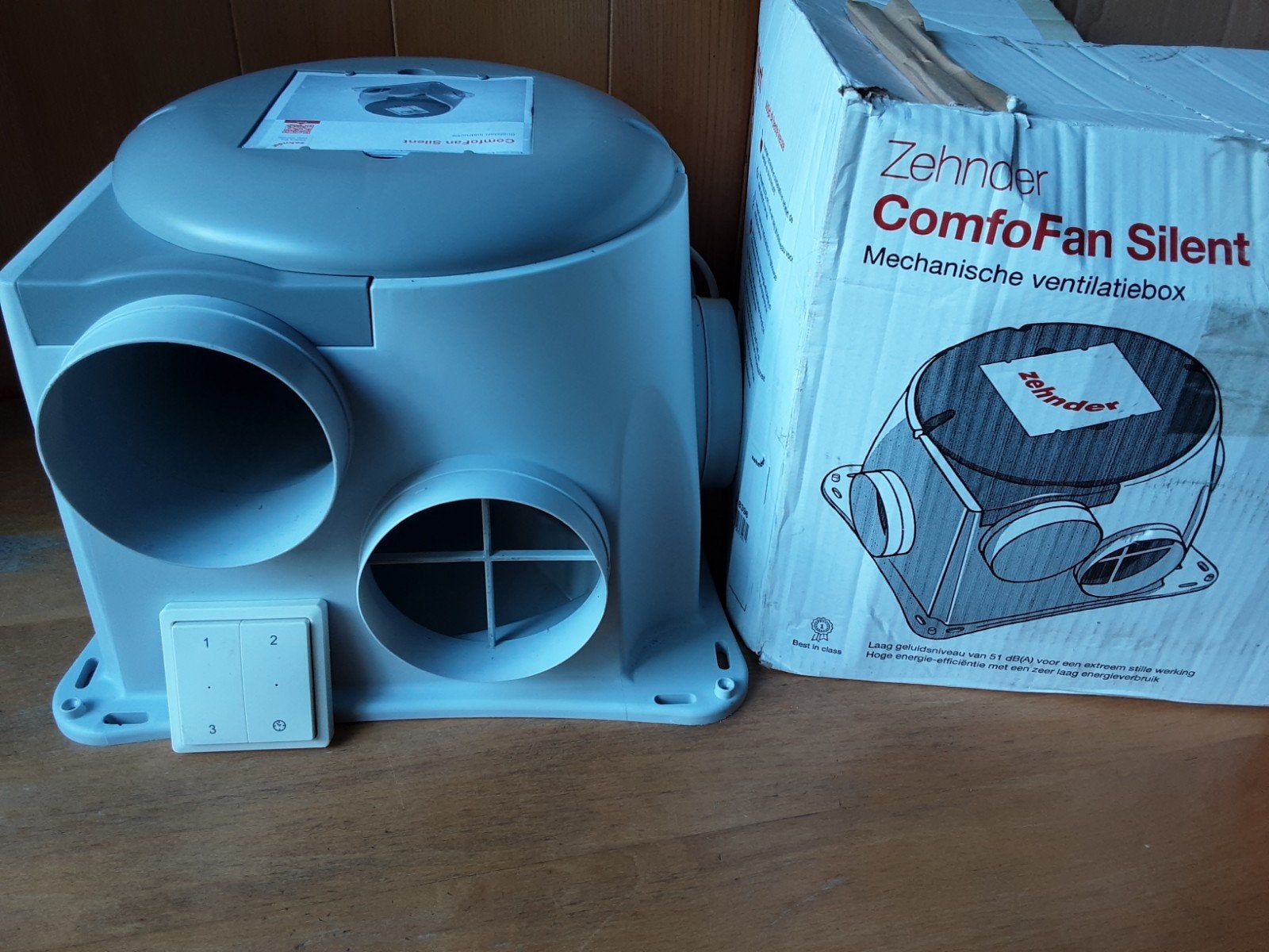 Mechanische ventilatiebox, Doe-het-zelf en Verbouw, Ventilatie en Afzuiging, Ophalen, Nieuw, Afzuiger