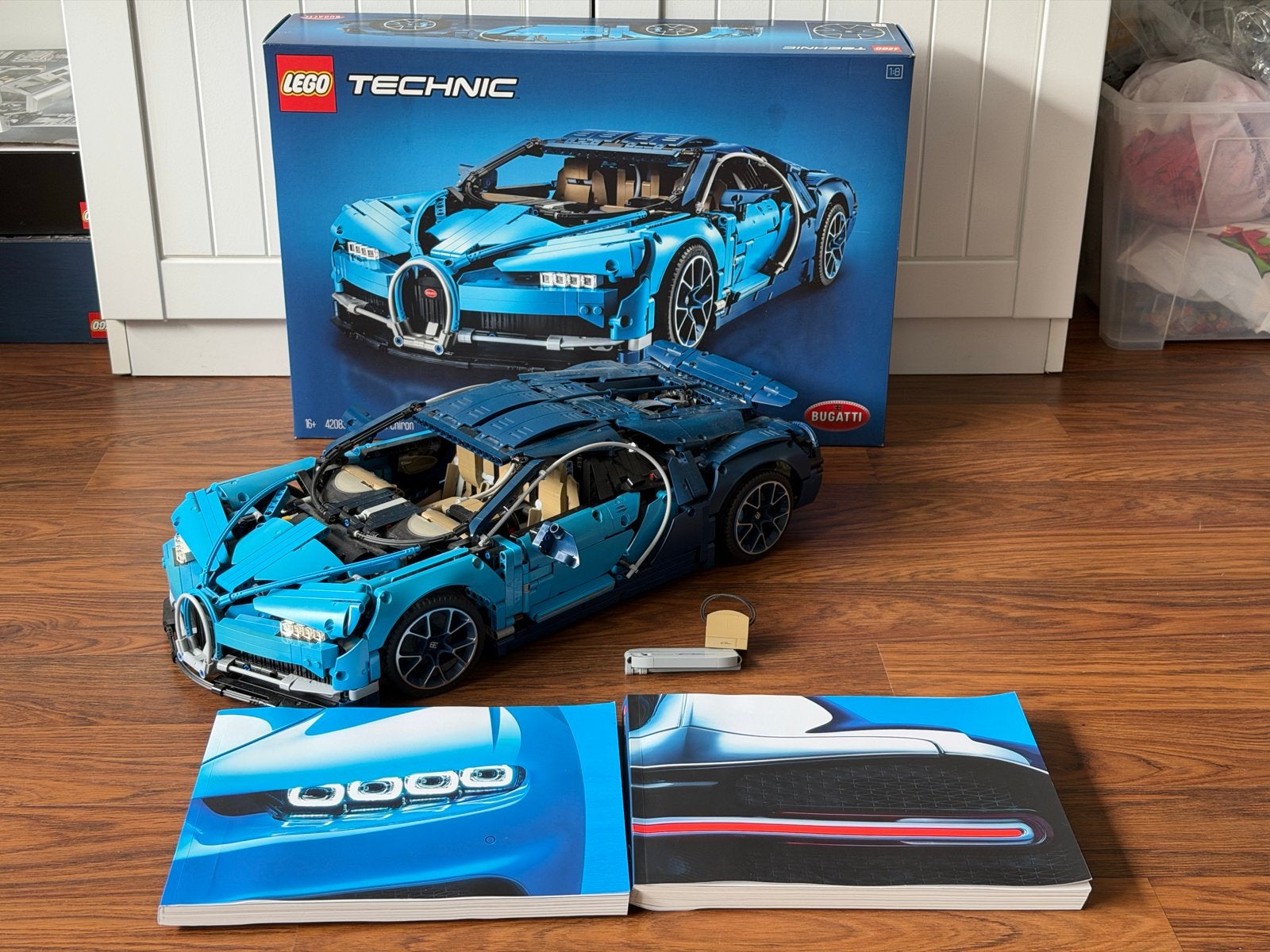 Lego Technic Bugatti Chiron 42083, Ophalen, Lego, Zo goed als nieuw, Technic
