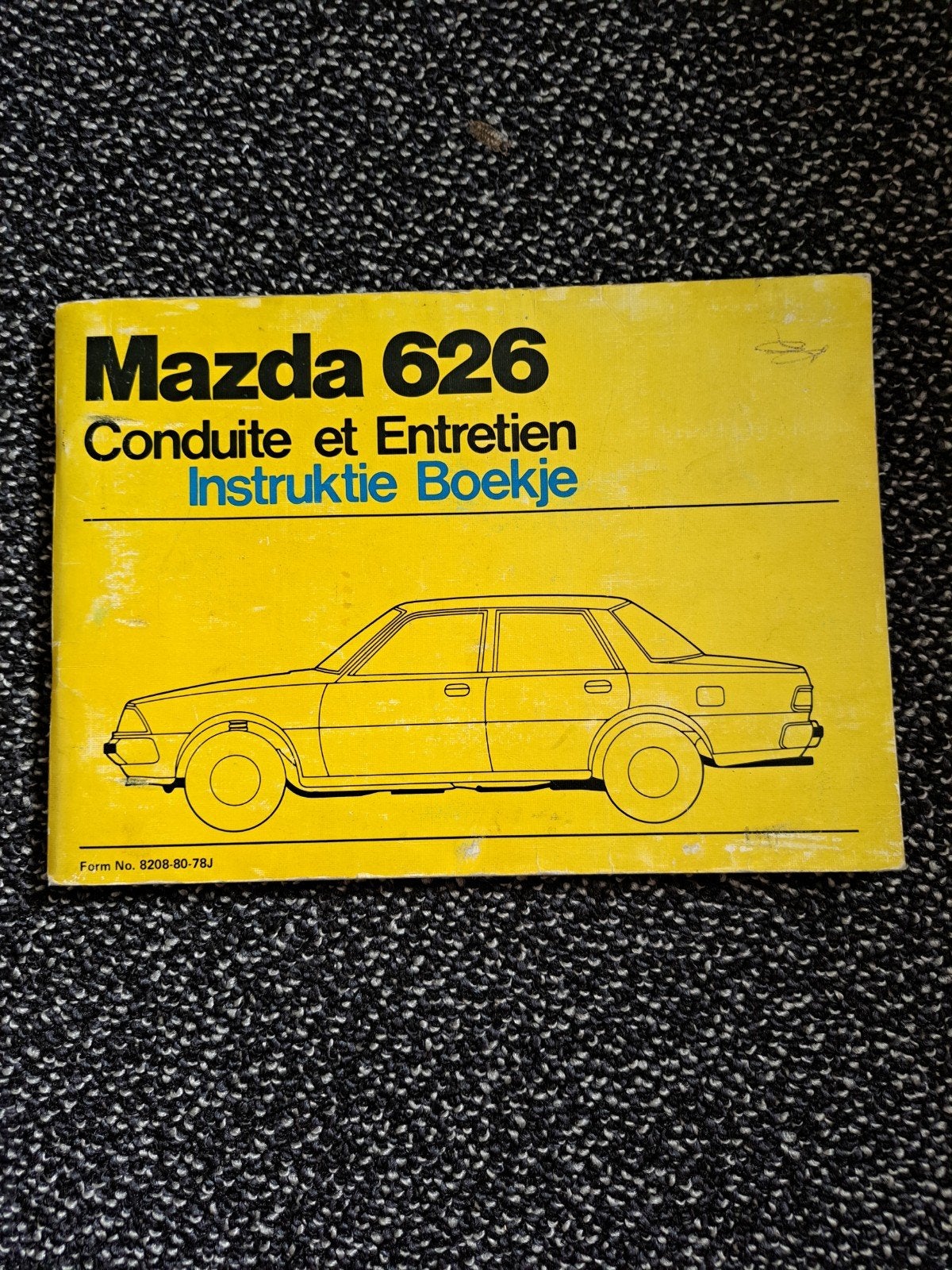 Mazda 626 Instructie Boekje - Handleiding, Ophalen of Verzenden