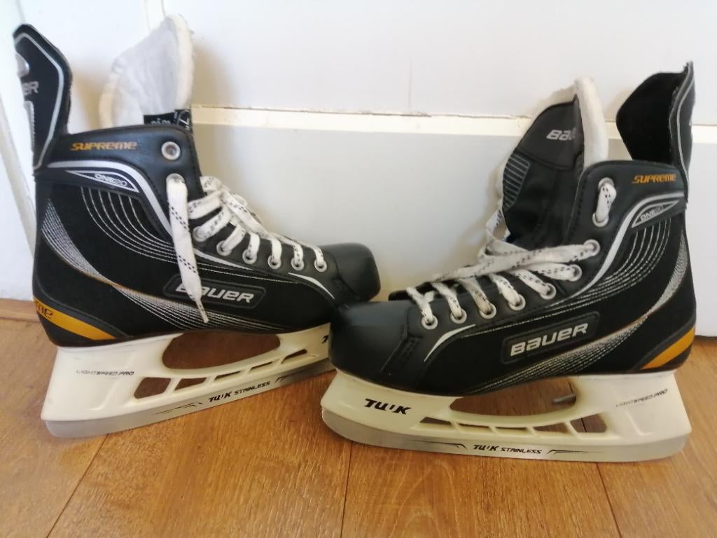 schaatsen te koop   bauer, Ophalen, Zo goed als nieuw, Schaatsen