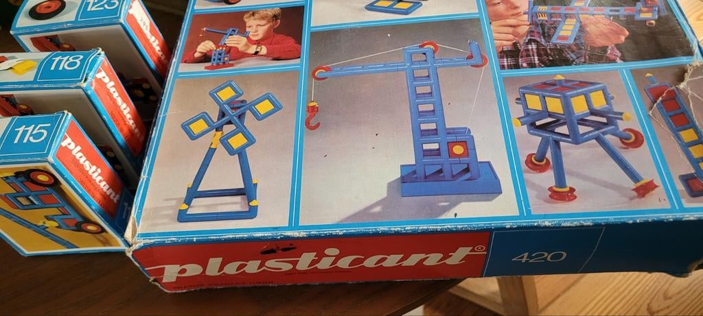 Plasticant vintage speelgoed, Ophalen of Verzenden