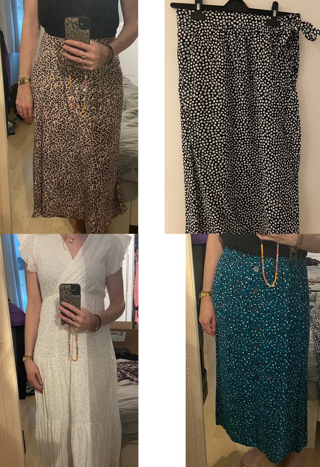 1 jurk 3 rokken maat M/38, Kleding | Dames, Rokken, Maat 38/40 (M), Wit, Ophalen of Verzenden, Zo goed als nieuw