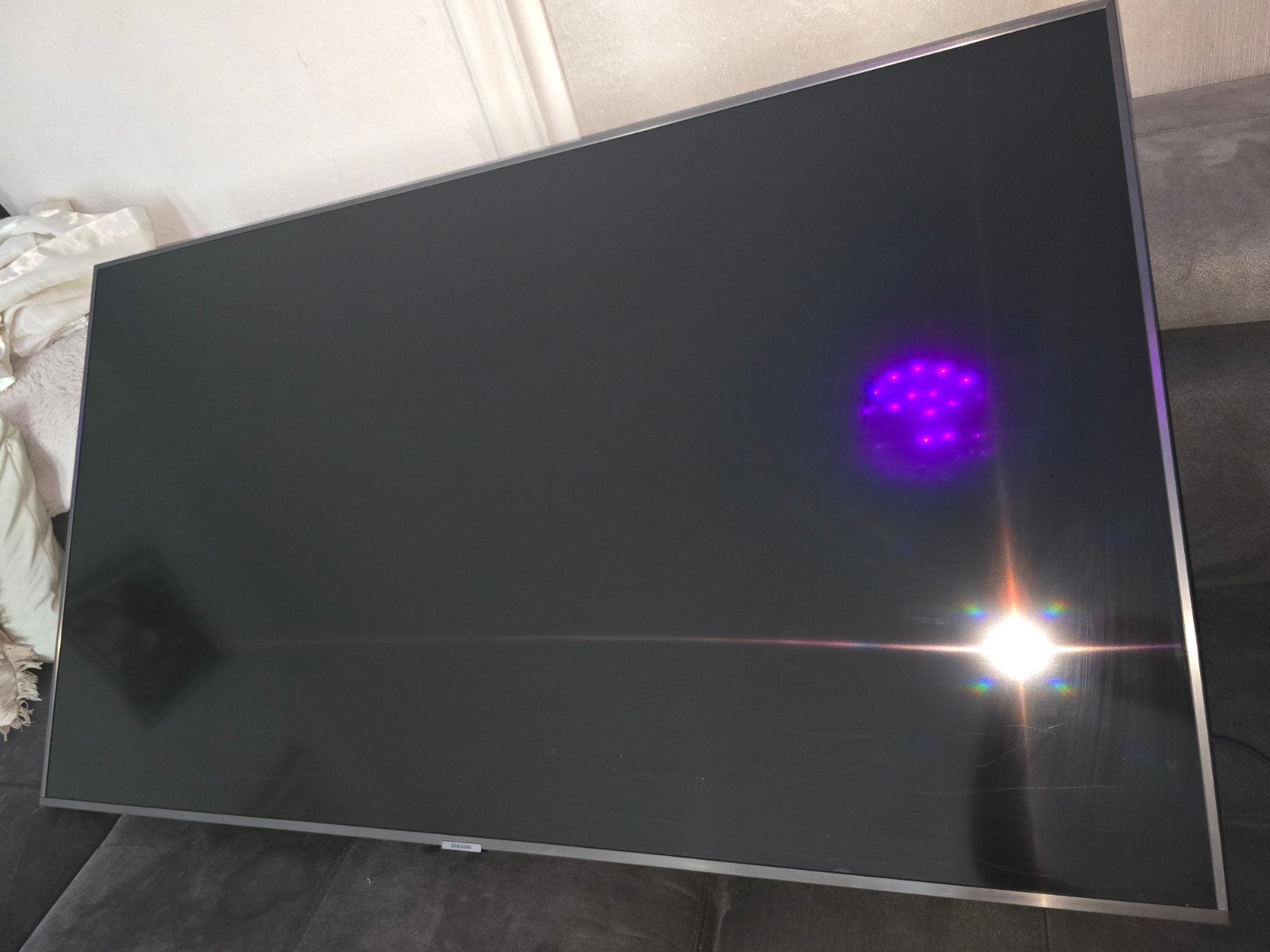 defecte samsung smart tv scherm 4K LED 55inch