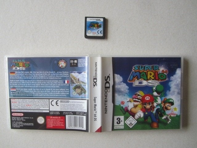 Super Mario 64 Nintendo DS, 1 speler, Ophalen of Verzenden, Zo goed als nieuw, Vanaf 3 jaar