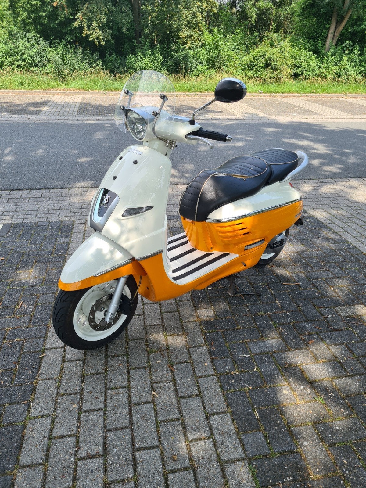 peugeot django snorscooter, Ophalen, Zo goed als nieuw, Benzine, Peugeot