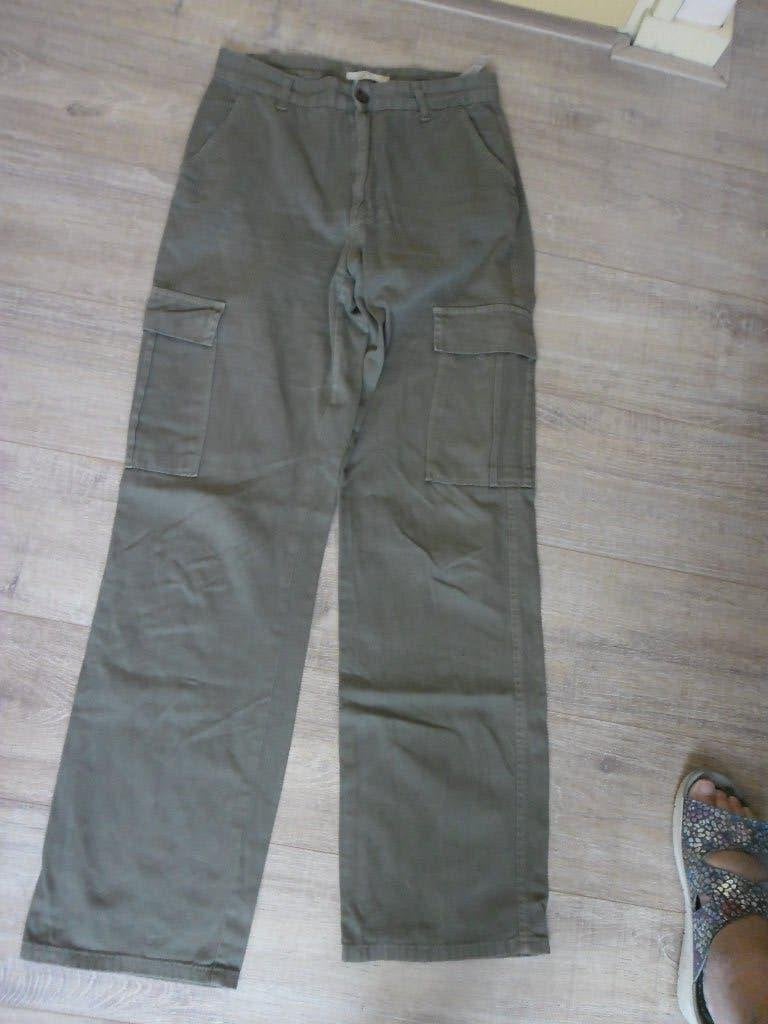 z.g.a.n. heren broek Maat M, Ophalen of Verzenden, Zo goed als nieuw, Maat 48/50 (M), Grijs