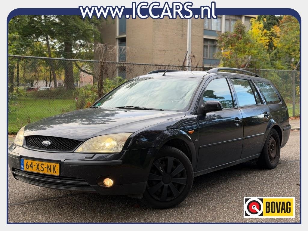 Ford MONDEO 2.5 V6 - 170 pk. GHIA - 2001 - 5 bak., Mondeo, Leder, Handgeschakeld, 170 pk