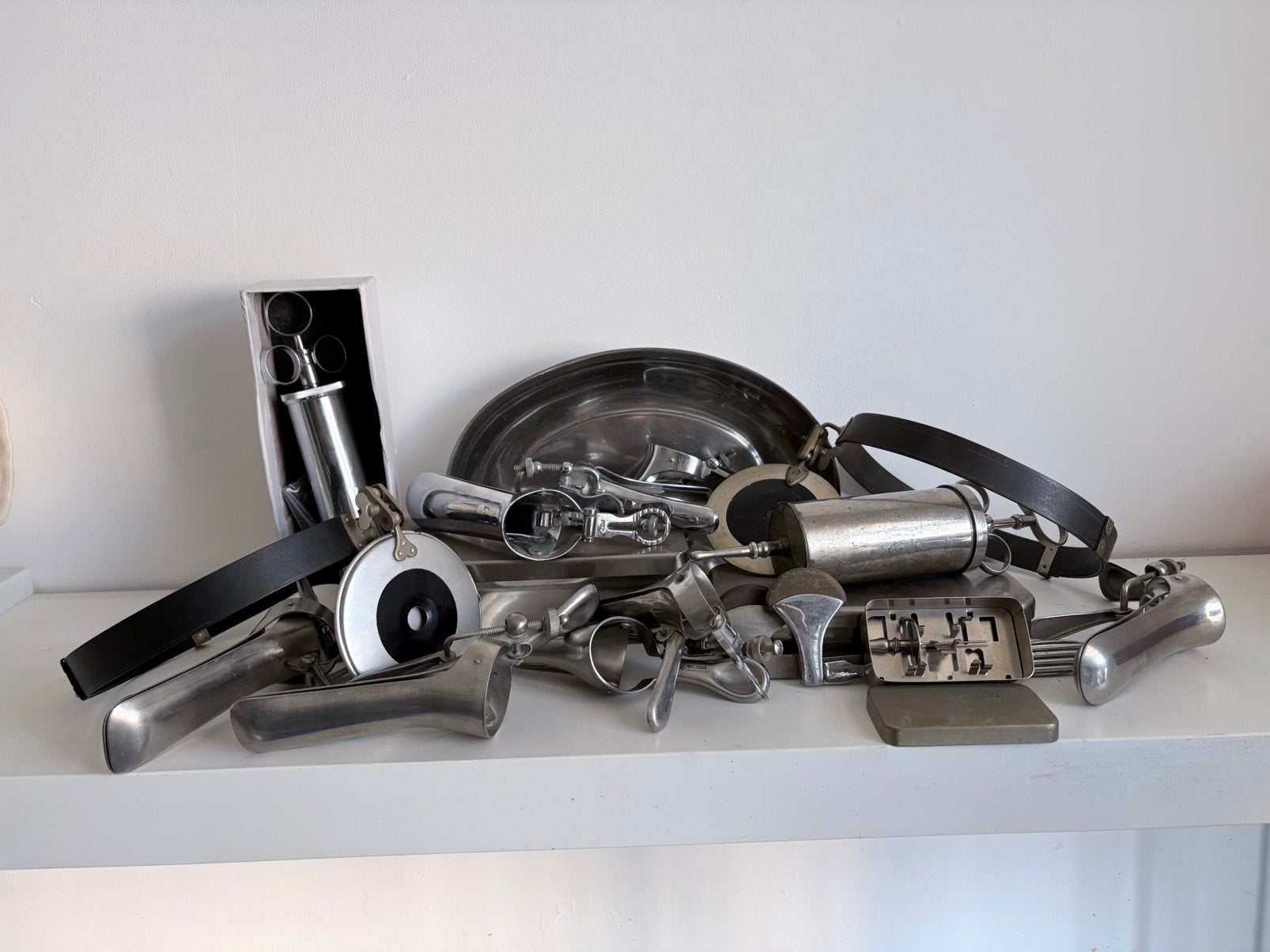 Diverse vintage medische instrumenten voor rariteitenkabinet, Ophalen of Verzenden