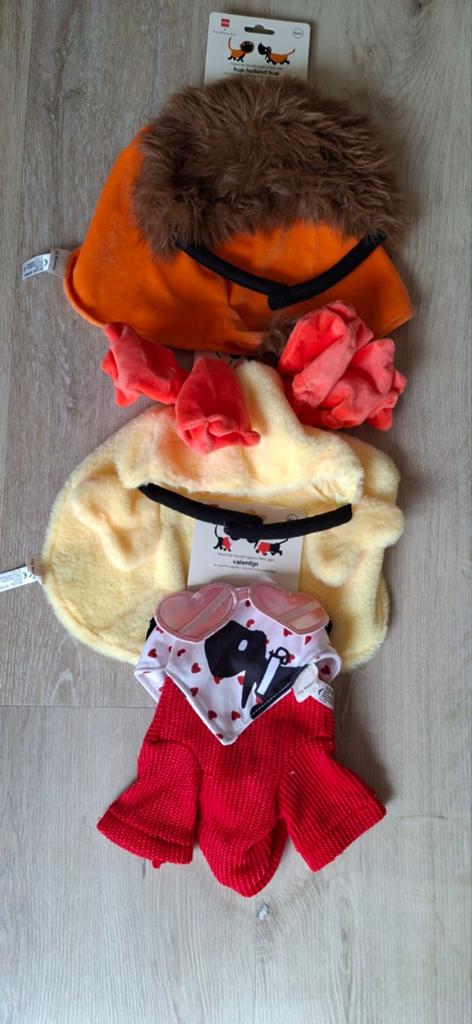 Verkleed setjes voor takkie of siepie., Kinderen en Baby's, Speelgoed | Knuffels en Pluche, Ophalen of Verzenden, Overige typen