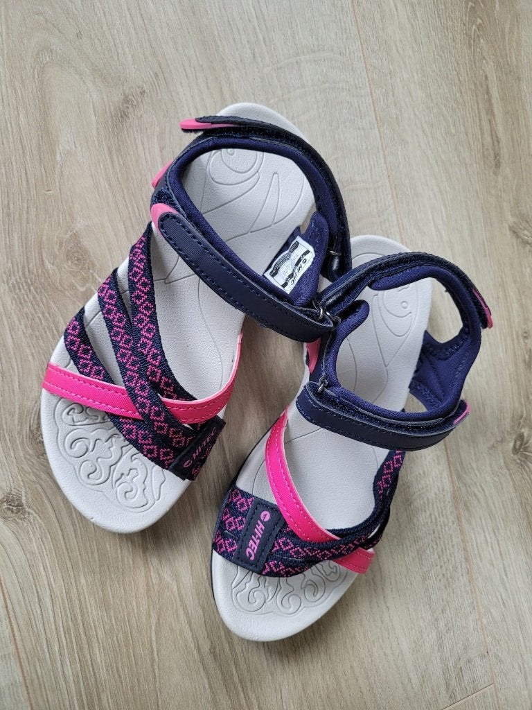 Roze/Blauwe sandalen Hi-Tec Savanna II JRG kids maat 32, Meisje, Schoenen, Nieuw, Hi-Tec
