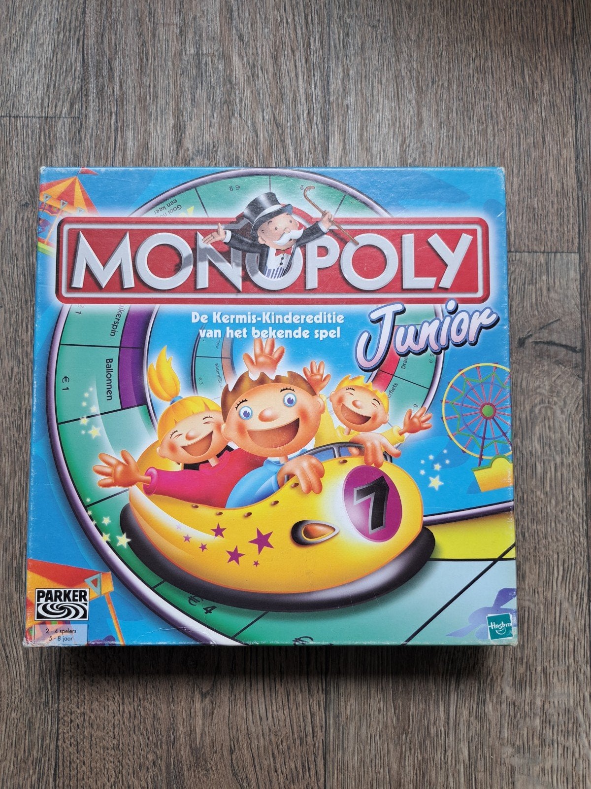 Monopoly Junior, Drie of vier spelers, Verzenden, Zo goed als nieuw, Parker