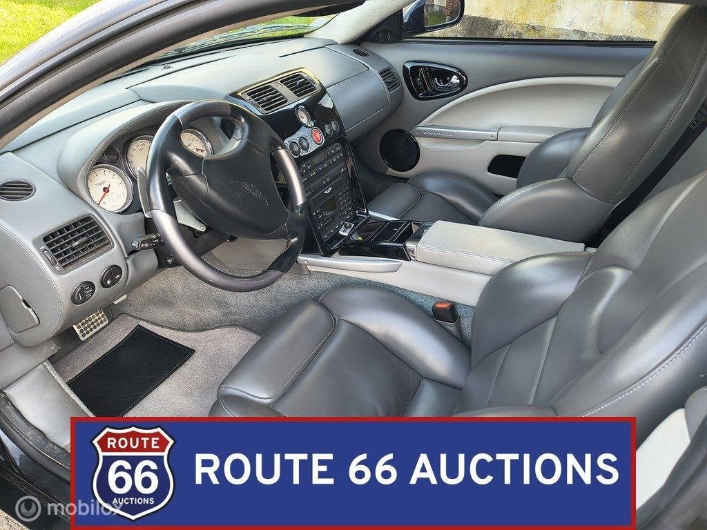 Aston Martin Vanquish | 2002 | Route 66 Auctions, Auto's, Gebruikt, Overige carrosserieën, Zwart, Bedrijf