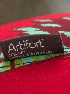fauteuil Artifort Swamp, Ophalen, 75 tot 100 cm, Zo goed als nieuw, Stof