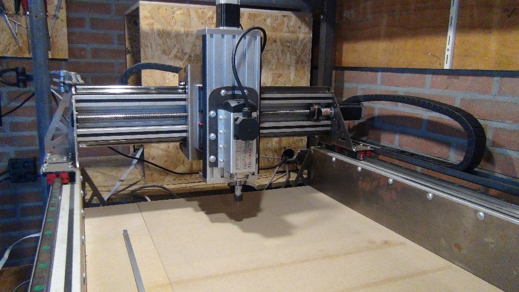 CNC Freesmachine 54x87cm - Complete set incl. PC, Ophalen, Zo goed als nieuw, Elektrisch, Overige soorten