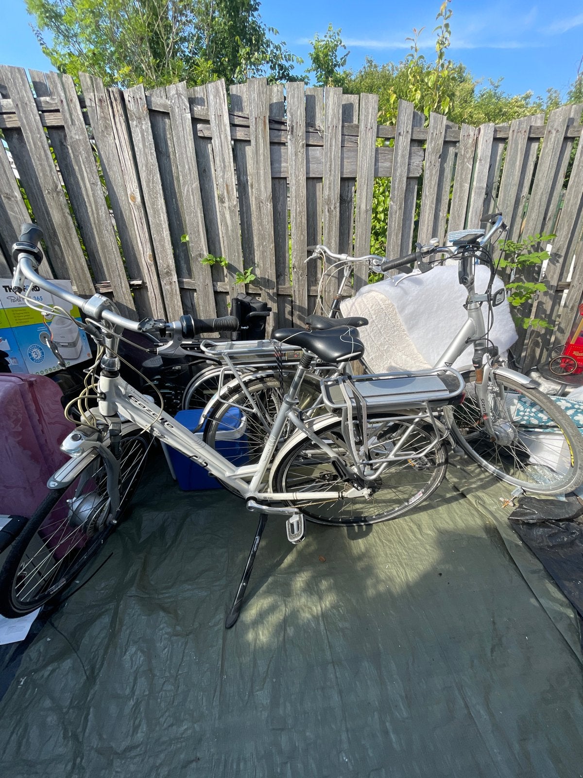 1 Gazelle en 1 stella elektrische fietsen zonder oplader, Fietsen en Brommers, Elektrische fietsen, 51 tot 55 cm, Ophalen, Gebruikt