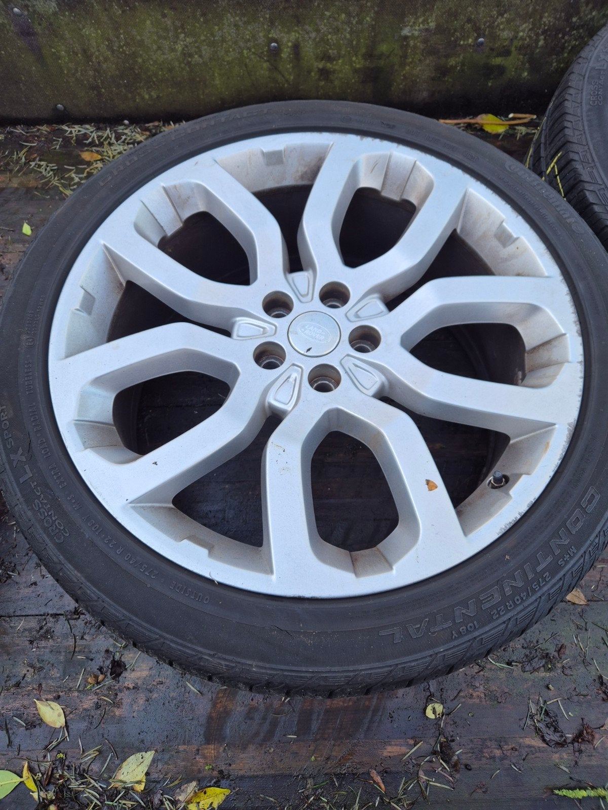 Originele Range Rover (sport) velgen 22"  met banden, Auto-onderdelen, Banden en Velgen, Ophalen, Gebruikt, 275 mm, Banden en Velgen