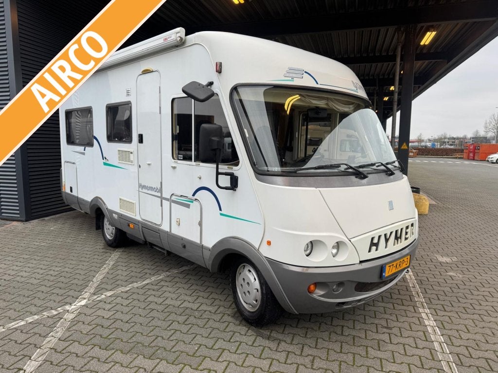 Hymer B574 2x airco, Integraal, Ringverwarming, Bedrijf, Hymer