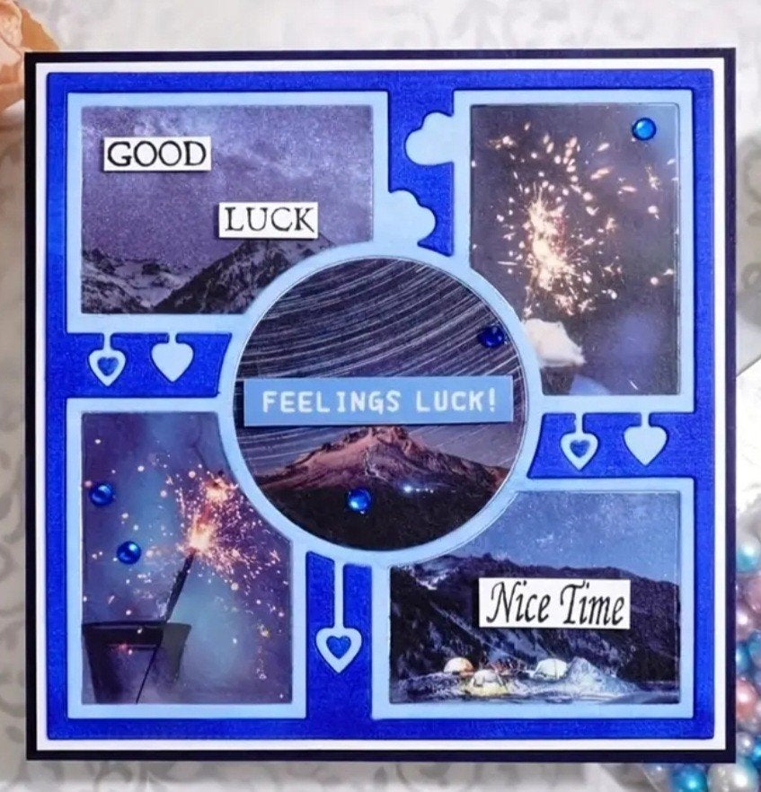 Nieuw  Snijmal  multiframe  / hartjes, Ophalen of Verzenden, Nieuw, Overige thema's, Pons of Mal