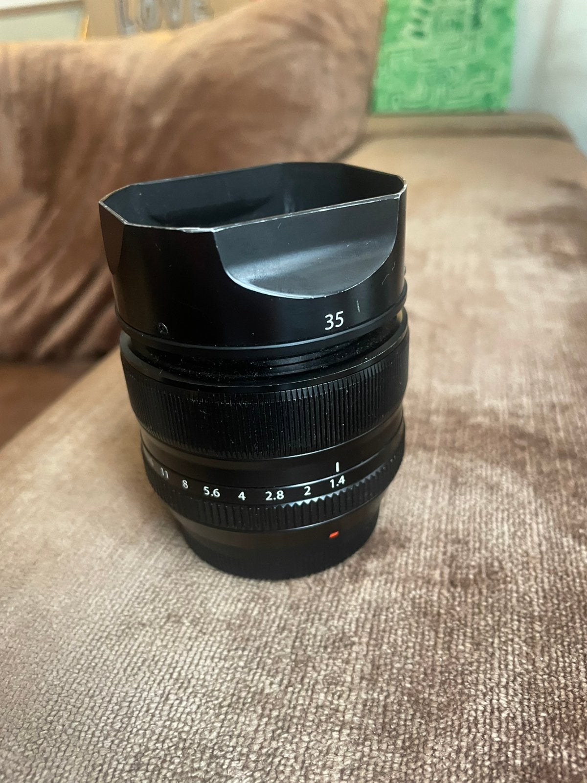 Fujifilm xf 35mm f1.4, Ophalen of Verzenden, Zo goed als nieuw, Standaardlens
