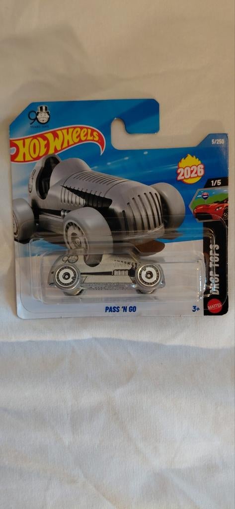 Hot Wheels Pass 'N Go 2026 Monopoly Editie, Ophalen of Verzenden, Nieuw