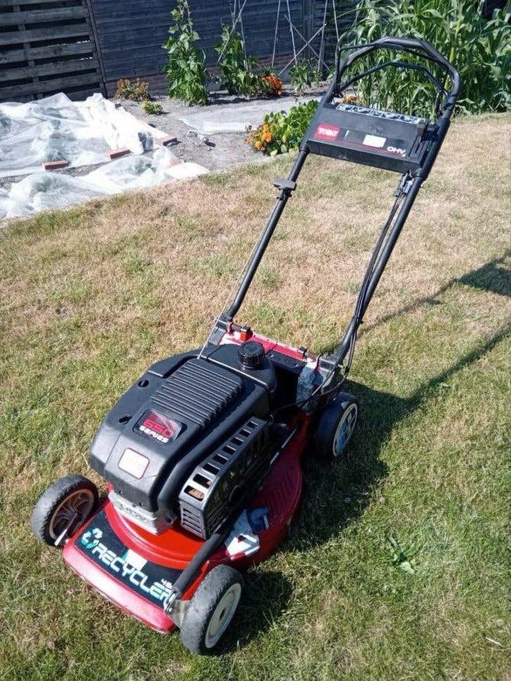 Toro OHV Benzine Grasmaaier - Krachtig en Betrouwbaar, Cirkelmaaier, Gebruikt, Mulchfunctie, Ophalen of Verzenden
