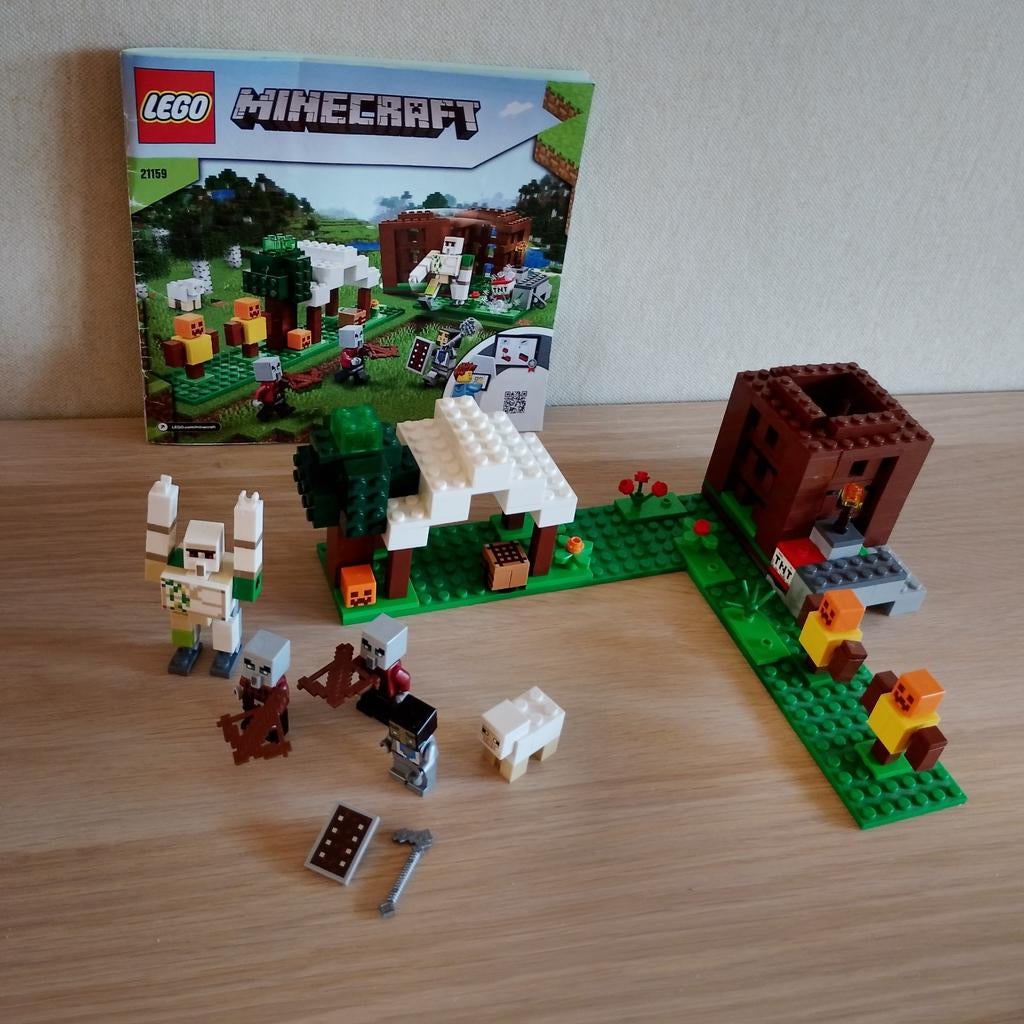Lego Minecraft 21159, Ophalen of Verzenden, Zo goed als nieuw